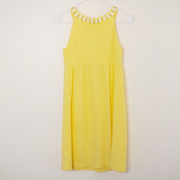 LILLY PULITZER Yellow Grace Beaded Cutout Dress - Picture 6 of 9